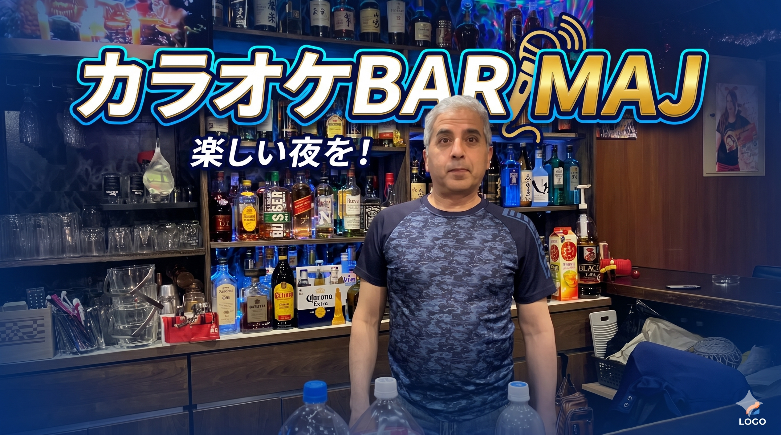 愛知県海部郡蟹江町のカラオケバーMAJ